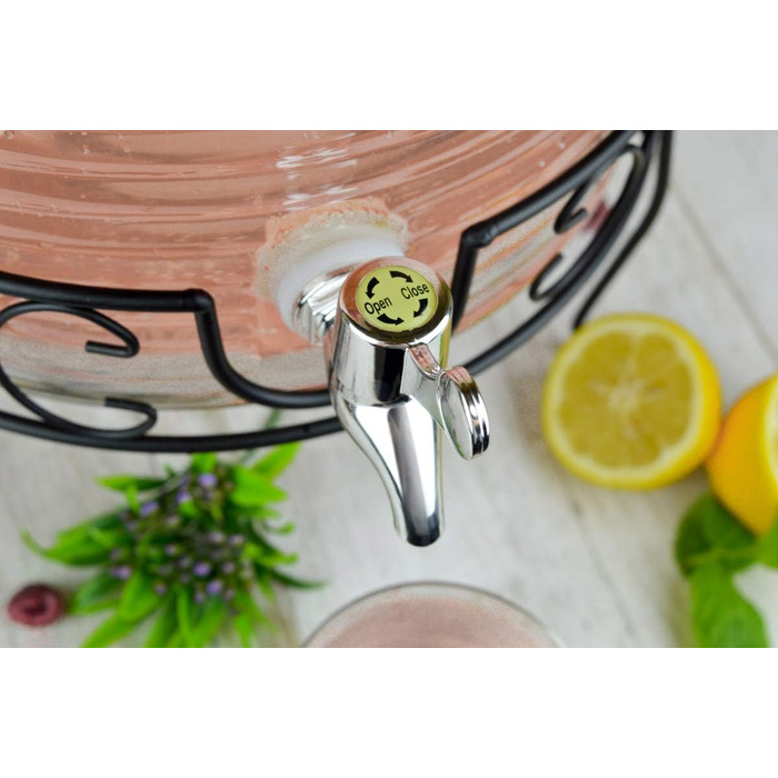 Диспенсер з металевим краном та підставкою 9 л Sendez