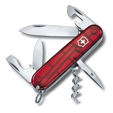 Нож швейцарский 12 функций, 91 мм, красный Victorinox Spartan