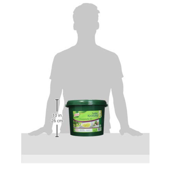 Заправка для салату Knorr Salad Dressing Art (легка у приготуванні заправка для салату, універсальна заправка для салату) 1 упаковка (1 x 1 кг) (французька, 5 кг (1 упаковка))