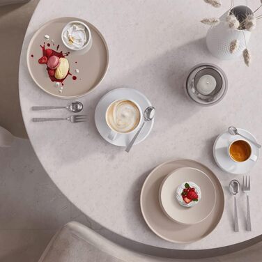 Тарелка обеденная, премиальный фарфор 16 см Newmoon Beige Villeroy & Boch