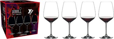 Бокал для красного вина 0,8 л, набор 4 предмета, Extreme Riedel