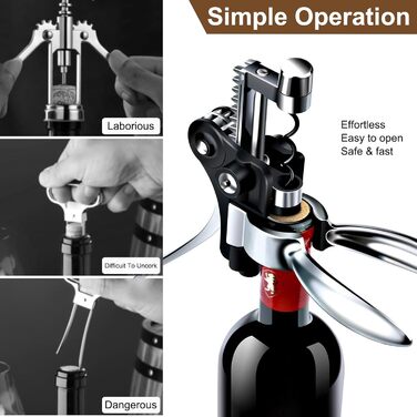 Набір сомельє преміумкласу з 11 аксесуарами для вина UCAMP