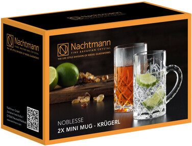 Набір пивних кухлів 250 мл, 2 предмета Beer Mug Noblesse Nachtmann