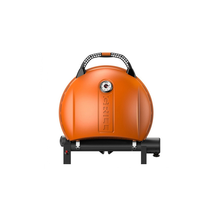 КОМПЛЕКТ Портативний переносний газовий гриль O-GRILL 900, помаранчевий + шланг в подарунок! Код: 011684
