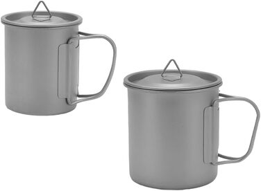 Туристична чашка з титану 300 мл DAZZLEEX