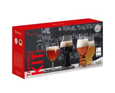 Набір пивних бокалів для дегустації 4 предмета Tasting Kit Craft Beer Glasses Spiegelau