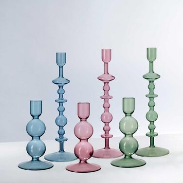 Подсвечник 9x9x27 см, зеленый Like Home Villeroy & Boch