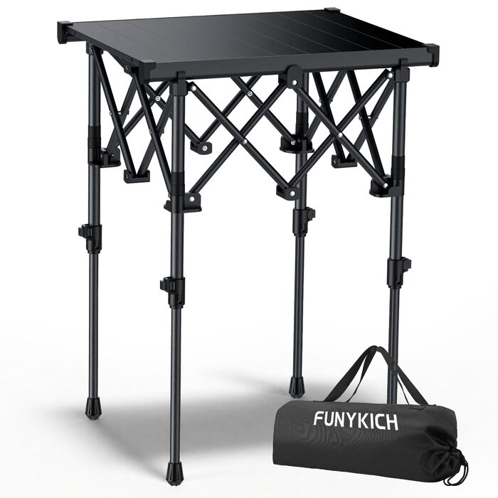 Складной кемпинговый стол 50,5 x 41 x 44/70 см FUNYKICH