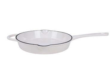 Сковорідка чугунна Tierra 28 см кремова 830339 NOIS