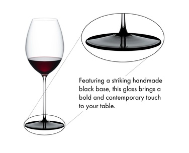 Бокал для красного вина Эрмитаж 668 мл, Fatto A Mano Black Tie Riedel