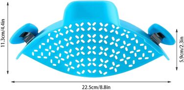 Силіконовий друшляк із застібкою для каструль Fulenyi