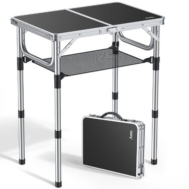 Сложный серый кемпинговый столик Anbte