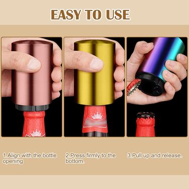 Автоматичний відкривач для пляшок 4 шт LUPATDY