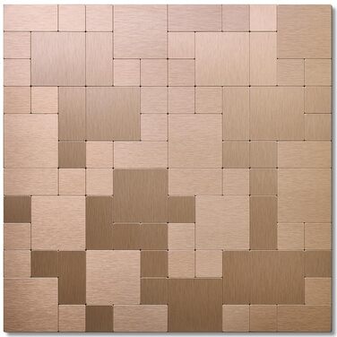 Мідний плитковий фартух для кухні 30,5 х 30,5 см DICOFUN