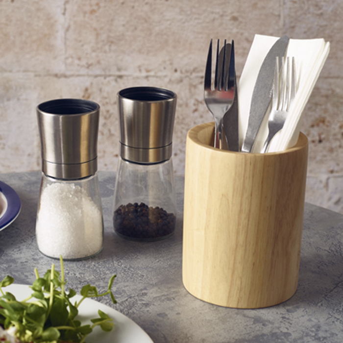 Тримач для столових приладів, 10*13 см, Hevea Wood, GenWare