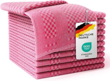 Набор из 10 кухонных полотенец из хлопка LEFUNDA