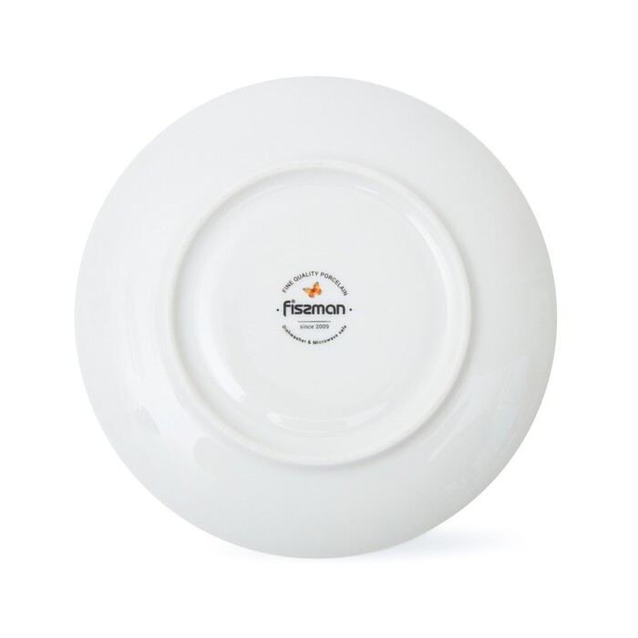 Кухоль Fissman RABBIT 200 мл з блюдцем порцеляна (13727)