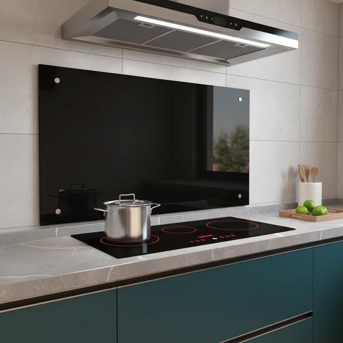 Кухонный фартук из стекла 90 x 60 см Mucola