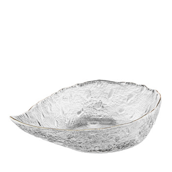 ARDESTO Салатник Leaf, 17.5см, стекло, прозрачный