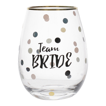 Склянка для вина CreativeTops Team Bride Wedding Belles, 590 мл