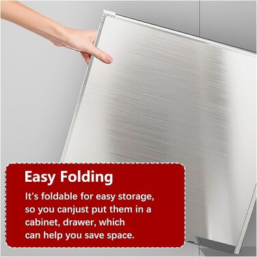 Защита от брызг масла из нержавеющей стали 40 х 40 см Generisch