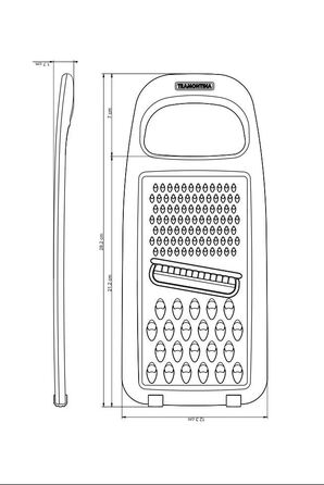 Терка Tramontina Utilita Red (6743991)