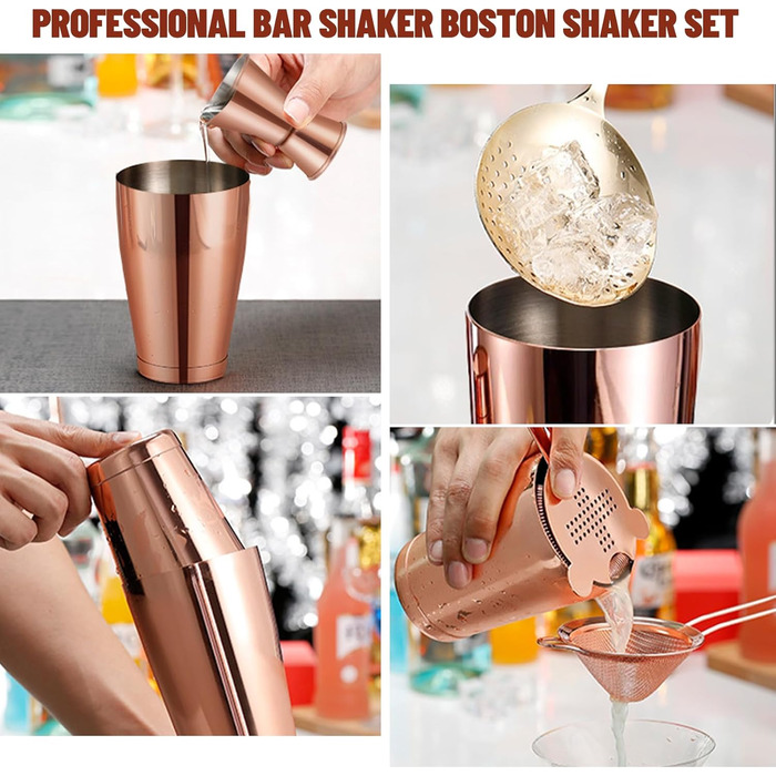 Професійний набір для коктейлів 12 предметів Boston mwellewm