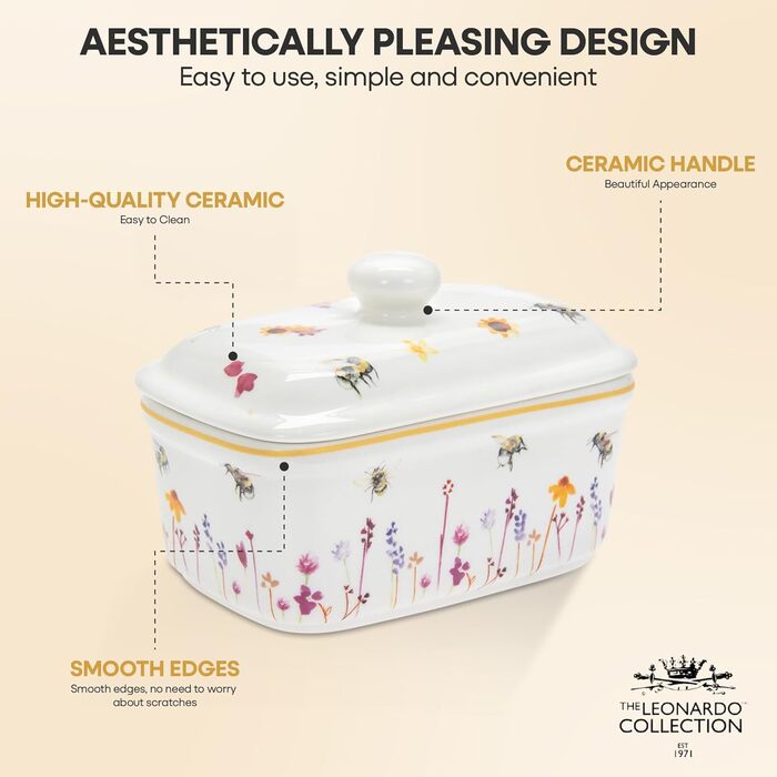 Маслянка з кришкою The Leonardo Collection