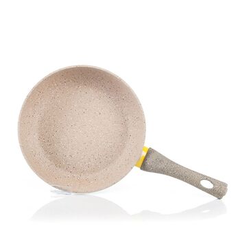 Сковорода для жарки Fissman WHITE STONE 28x5,7 см (4984)