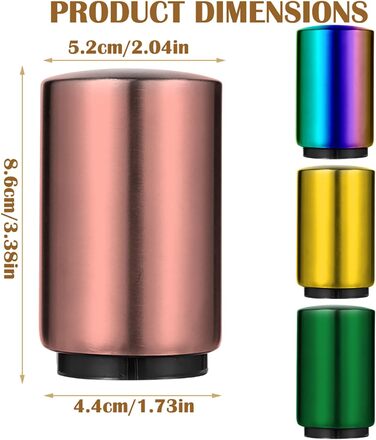 Автоматичний відкривач для пляшок 4 шт LUPATDY
