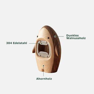 Відкривачка для пляшок Акула YESWOOD