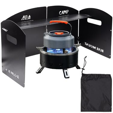 Складаний вітрозахист для кемпінгових плит 2 шт Niuohoy