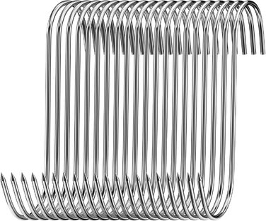 Набір з 20 м'ясних гачків для копчення 15 см Firschoie