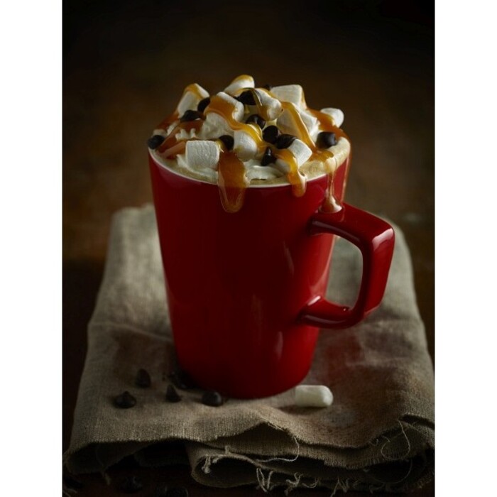 Кухоль 340 мл, червоний, Color Tea, GenWare