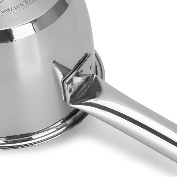 Кивш Fissman LEDA 14x8,5 см/1,2 л без крышки нержавеющая сталь (5239)