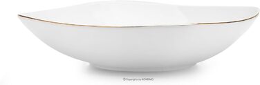 Набор посуды konsimo Combi на 12 персон Набор тарелок CARLINA Modern 36 предметов Столовый сервиз - Сервиз и наборы посуды - Комбинированный сервиз 12 персон - Сервиз для семьи - Посуда Столовая посуда (Столовый сервиз 12 дней, Golden Edges)