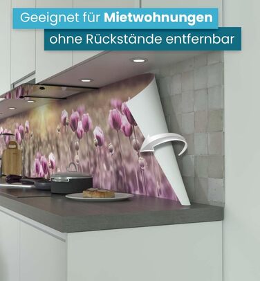 Самоклеящаяся брызгозащитная пленка 60 x 60 см MyMaxxi