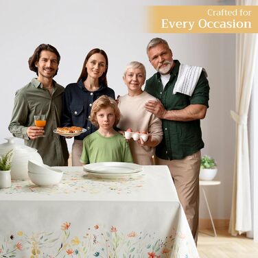 Прямокутна скатертина для святкових випадків 220 x 160 см Maison d' Hermine