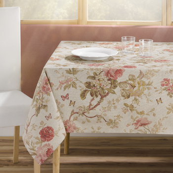 Скатертина Atenas Home Textile Stefi, бавовна з покриттям, 150 x 300 см