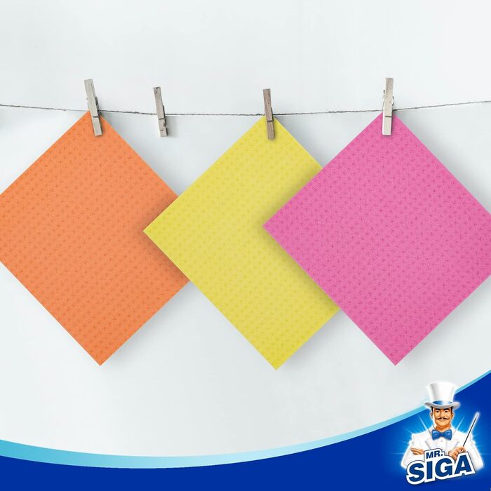 Серветки для прибирання 10 шт 20 х 18 см MR.SIGA