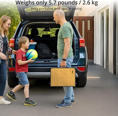 Складной кемпинговый столик 58х40 см Anbte