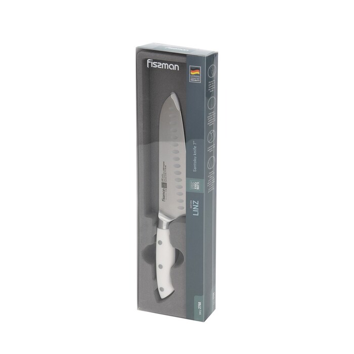 Ніж Fissman сантоку LINZ 18 см X50CrMov15 сталь (2768)