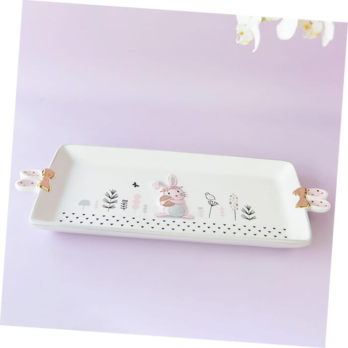 Керамічна сервірувальна тарілка до Великодня SOLUSTRE