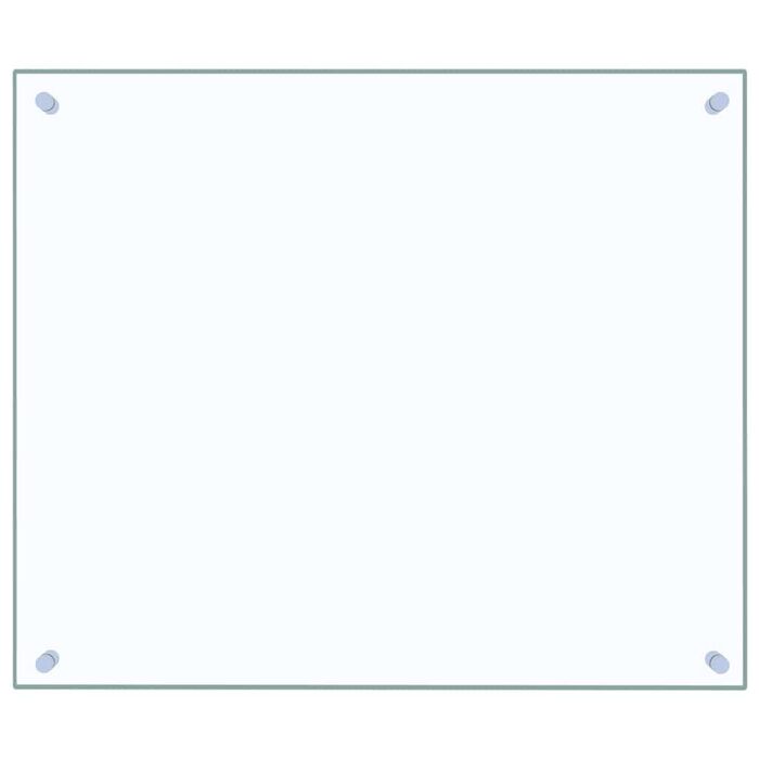 Кухонный передник прозрачный 70 x 60 см vidaXL