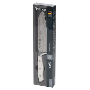 Ніж Fissman сантоку BONN 18 см X50CrMoV15 сталь (2729)