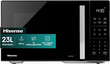 Микроволновая печь 23 л, 900 Вт черный H23MOBS5HC Hisense