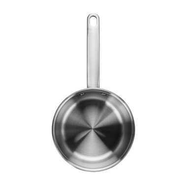 Ковш Fissman MASTER CHEF 16x9 см/1,6 л со стеклянной крышкой нержавеющая сталь (15094)