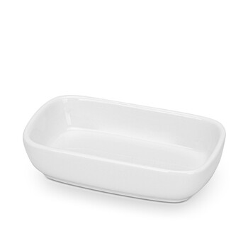 Блюдо Fissman сервировочное HORECA 12,5x8 см фарфор (14124)