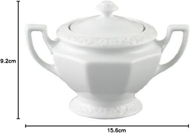 Сахарница 0,27л, белая Rosenthal Maria