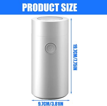 Електрична кавомолка з корпусом з нержавіючої сталі 150 Вт AXVRAV